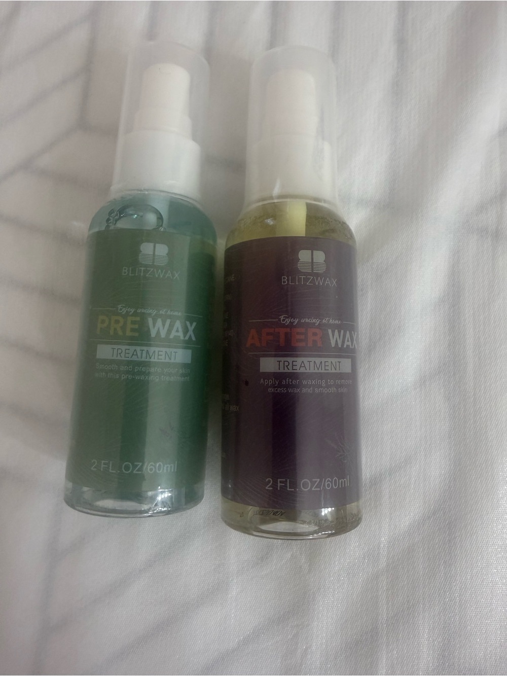 Women’s Pre Wax & After Wax Treatment Duo - Green & Purple